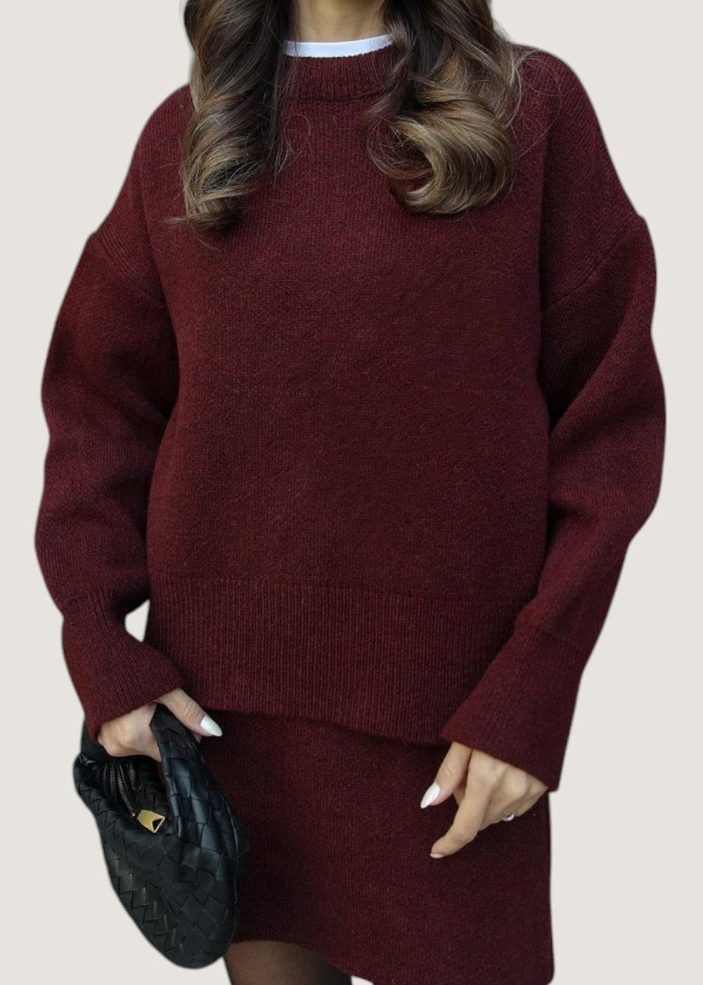 Ensemble en tricot douillet