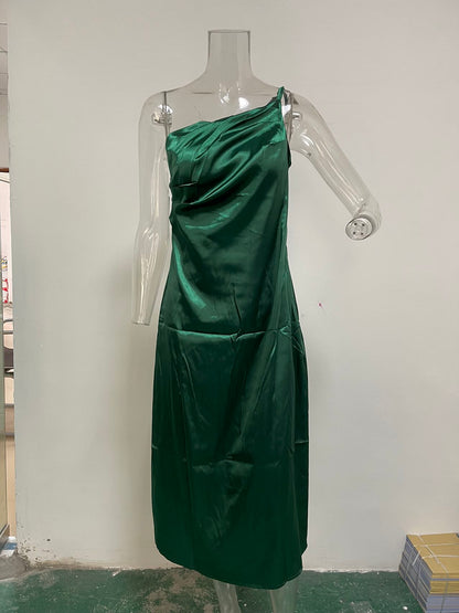 Slim Fit Mid-Length Dress