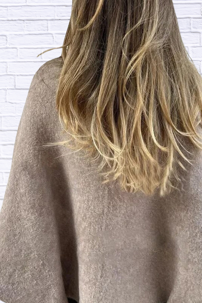 Full Size Solid Color Long Sleeve Outerwear Plus Size