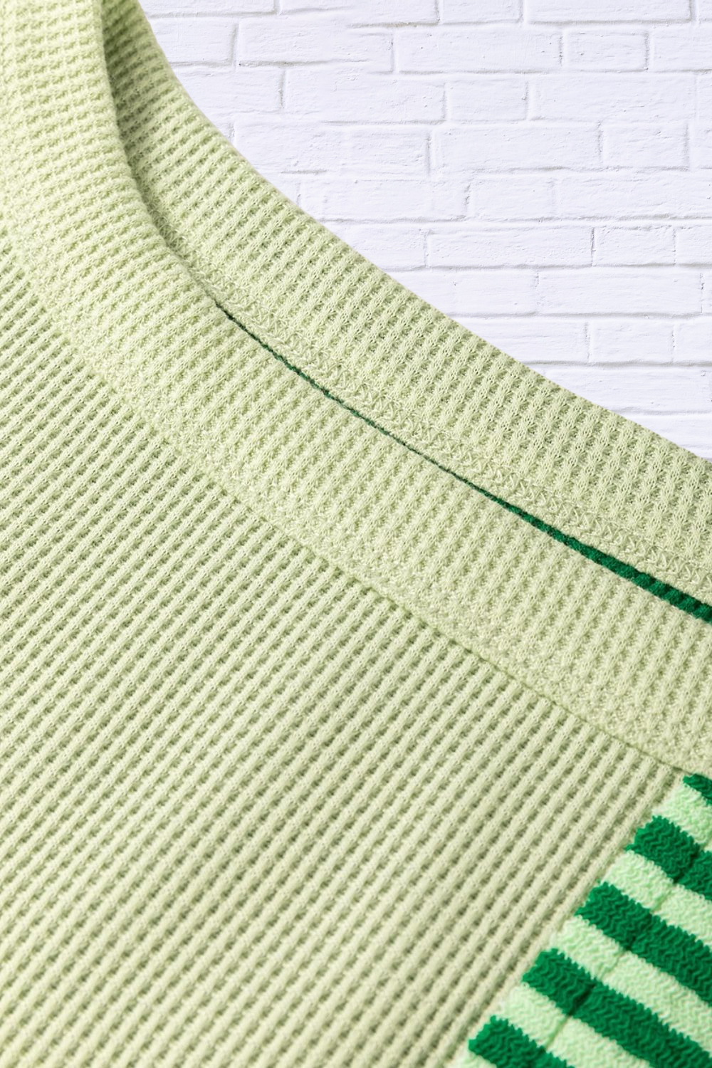 Striped Textured Half Sleeve T-Shirt