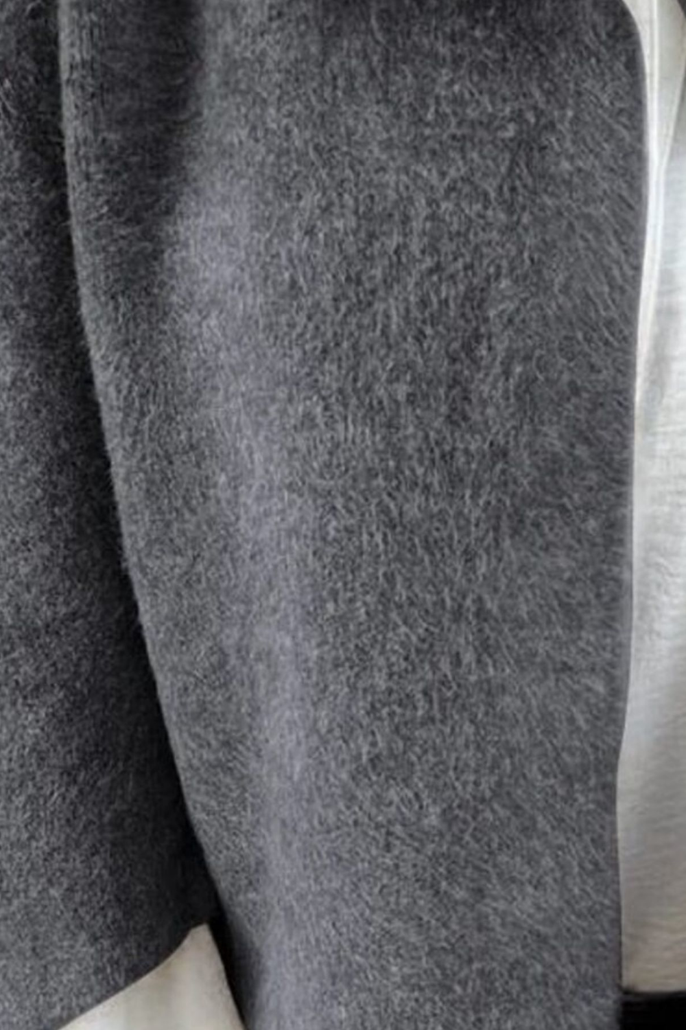 Full Size Solid Color Long Sleeve Outerwear Plus Size