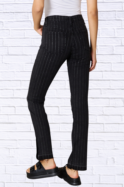 Striped Pants with Pockets