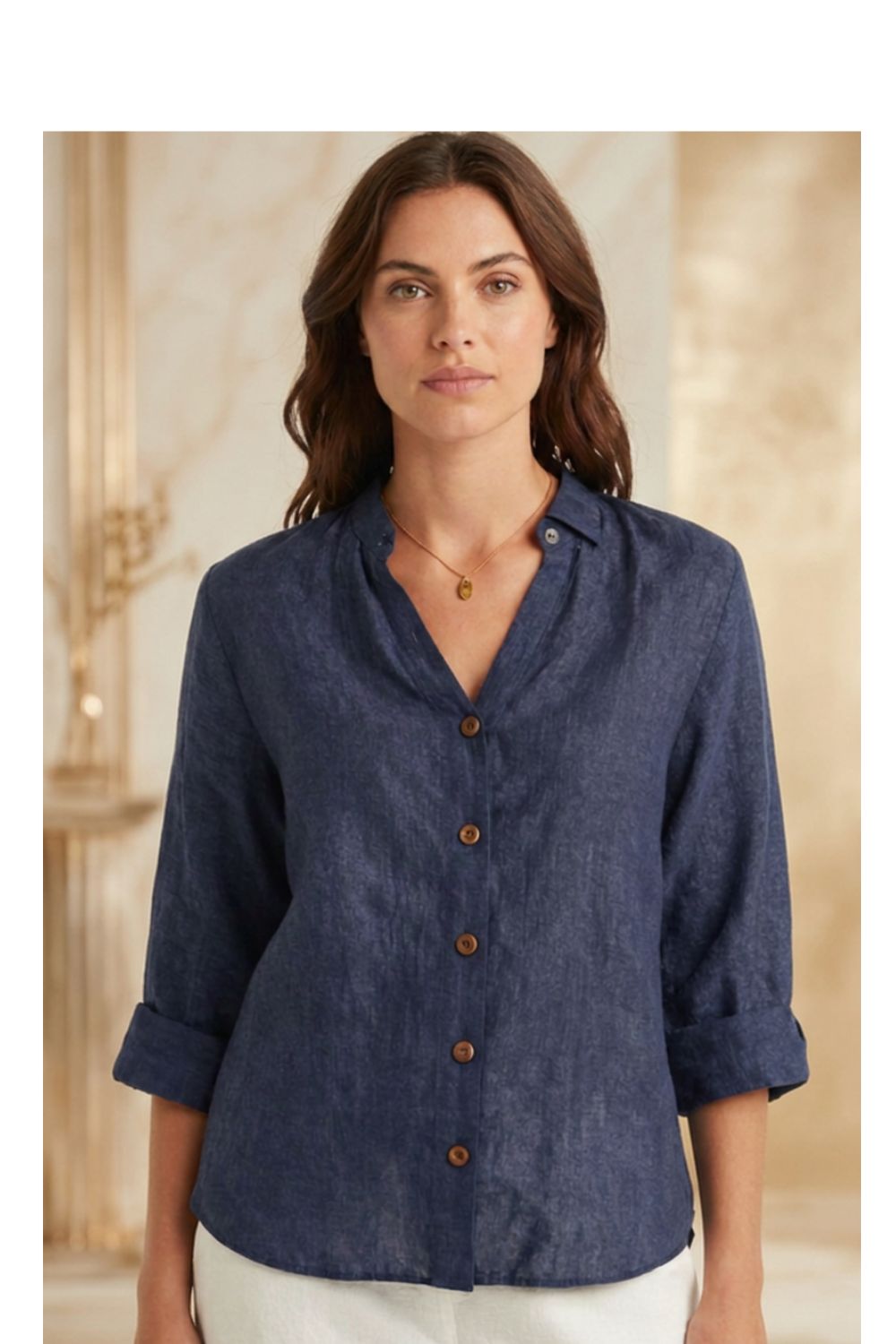 Button Up Long Sleeve Shirt | Timeless Women's Blouse