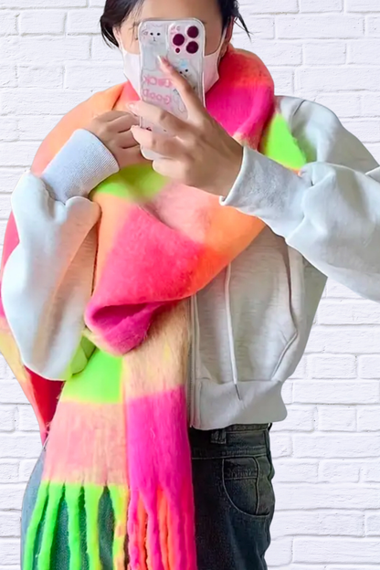 Neon Winter Scarf