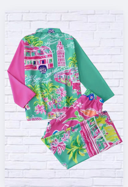 New Fashionable Casual Long Sleeved Pants Set