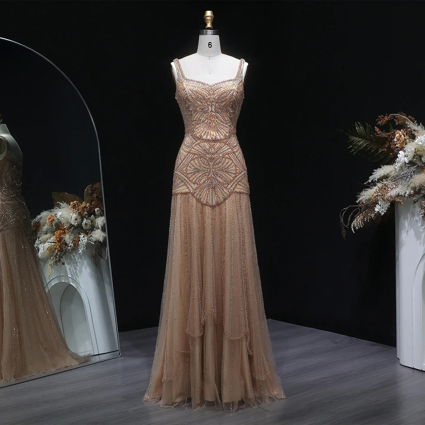 Ariadne Beaded Party Gown