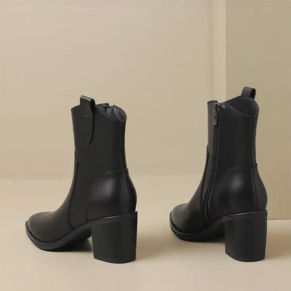 Ardora Timeless Leather Ankle Boots