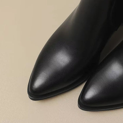 Ardora Timeless Leather Ankle Boots