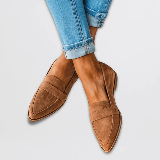 Audrey - Women's Slip-On Pointed Loafers