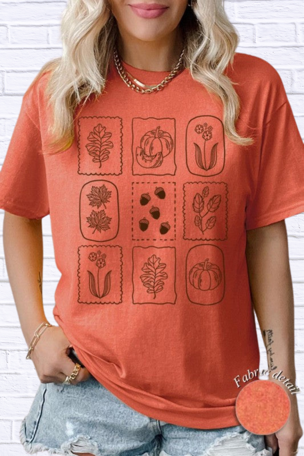 Autumn Graphic Heavy Cotton Tee