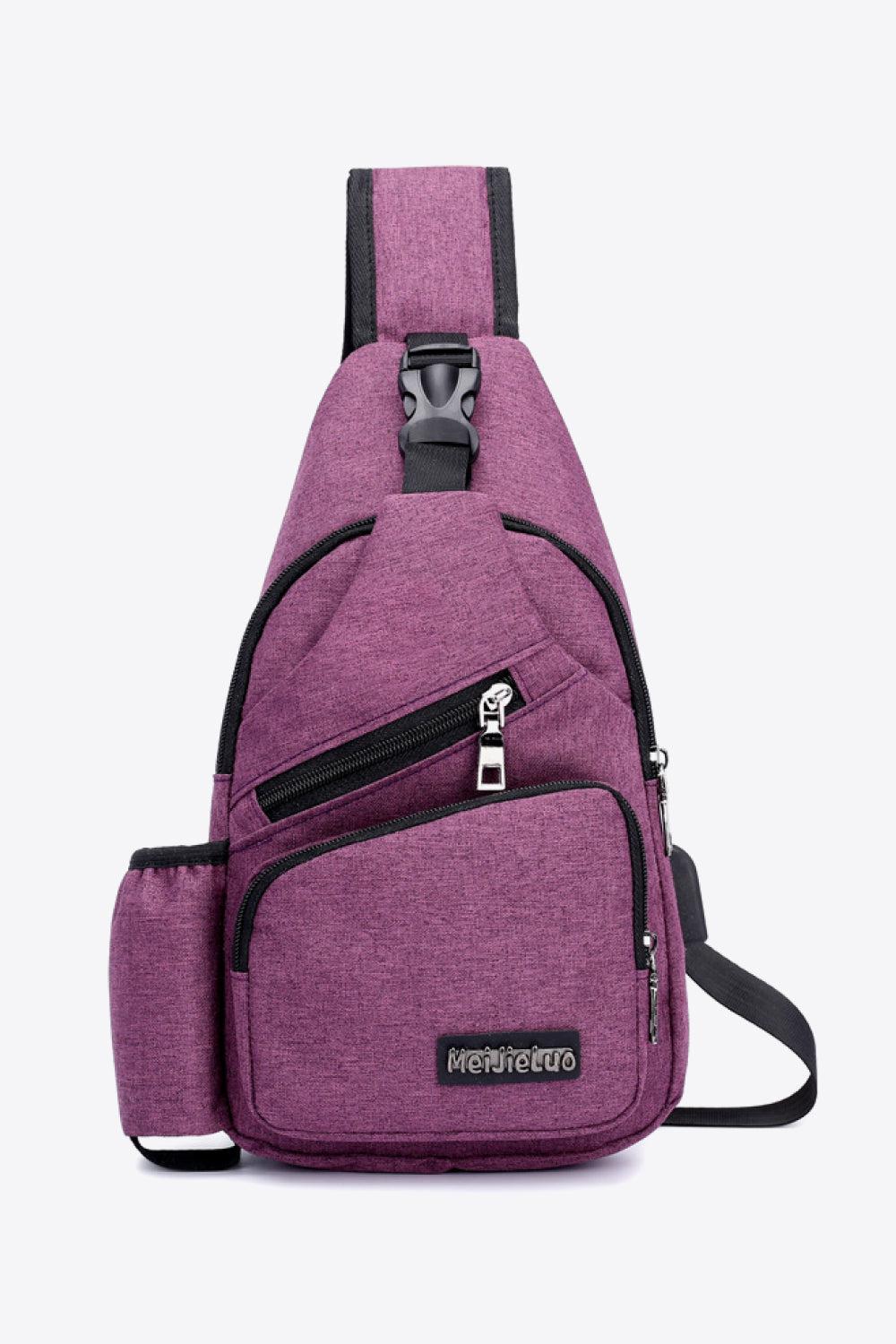 Blue Zone Planet | Buckle Oxford Sling Bag