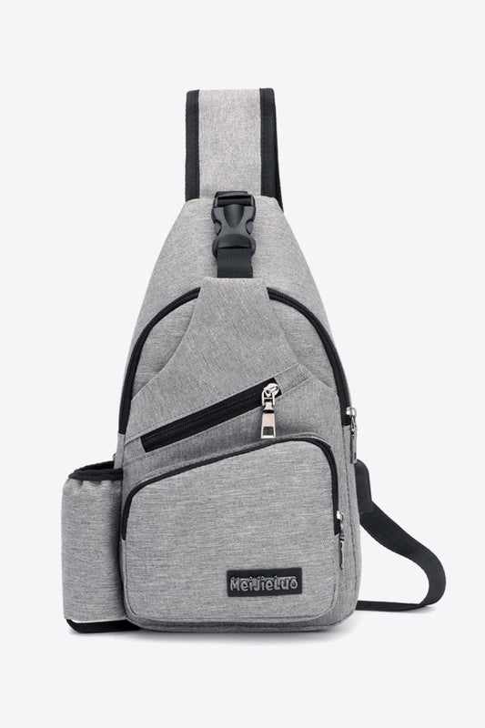 Blue Zone Planet | Buckle Oxford Sling Bag
