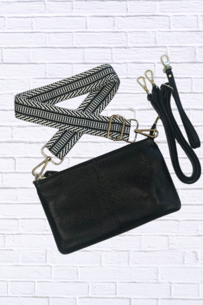 Tonya Leather Crossbody