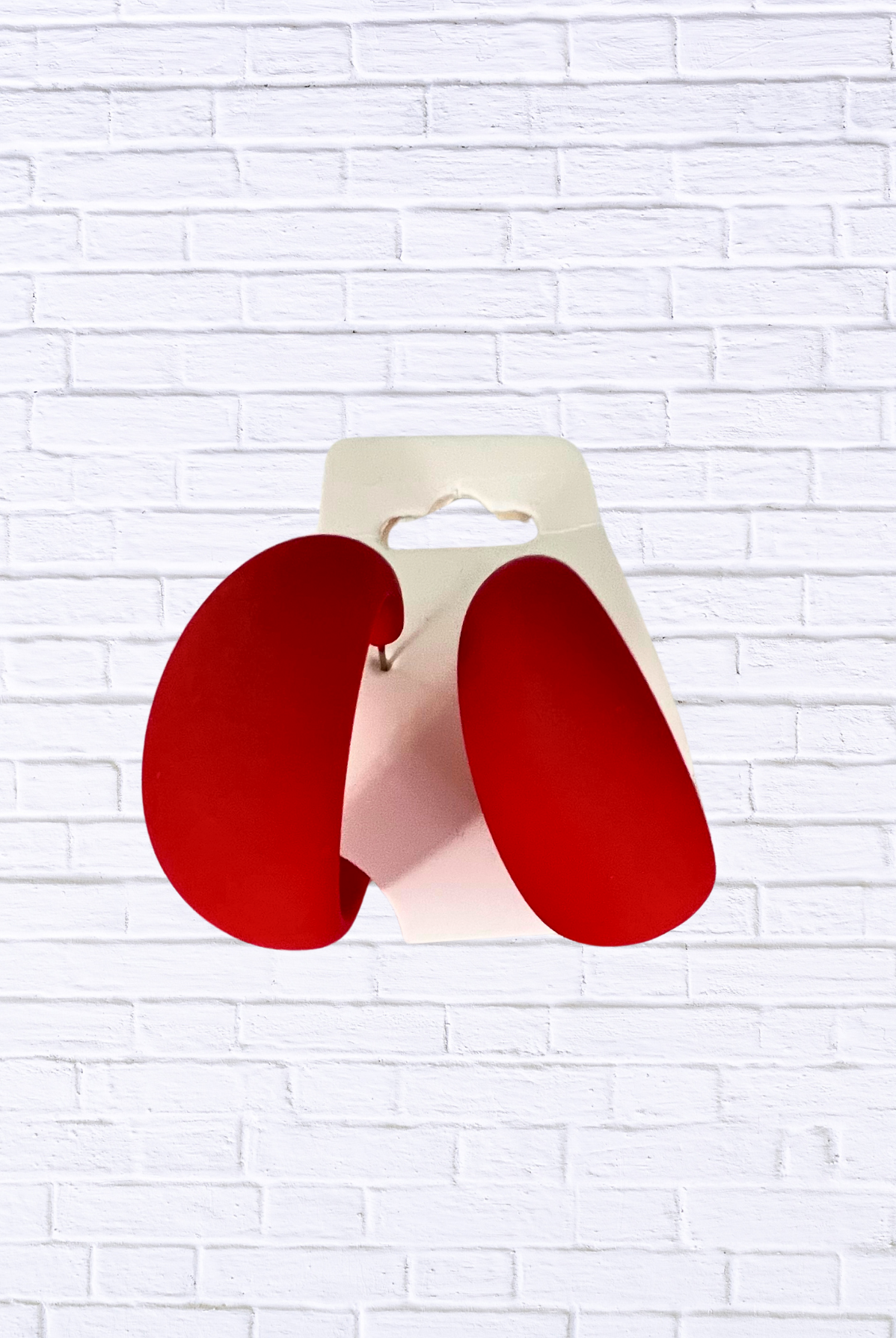 Bold Matte Hoop Earrings – Modern Statement Fashion Jewelry