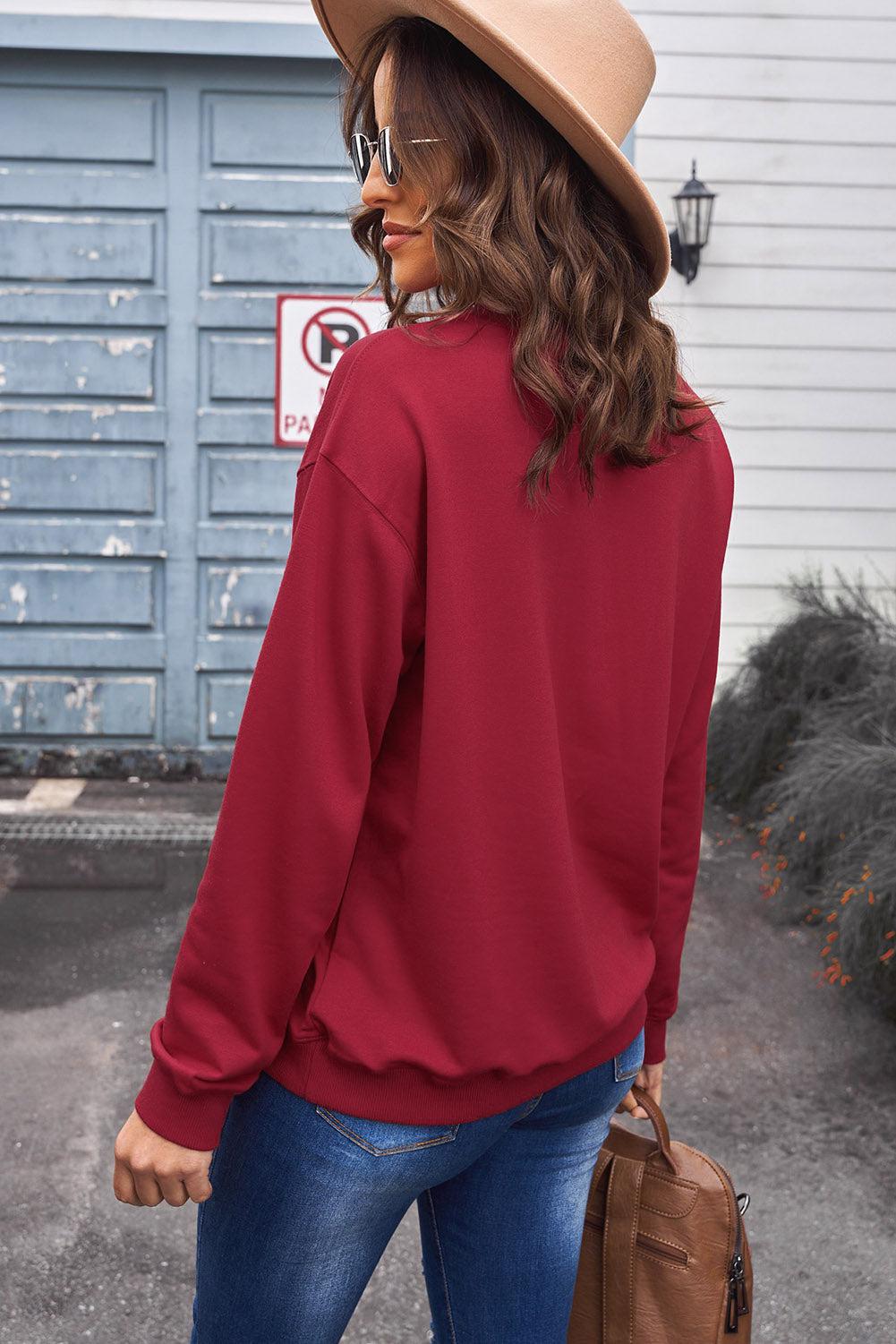 Chirstmas SANTA BABY Graphic Sweatshirt
