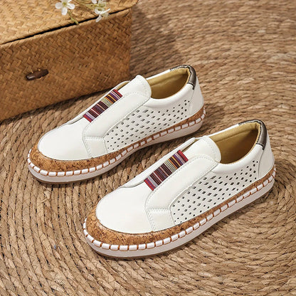 Chloé Montclair Perforated Slip-On Sneakers