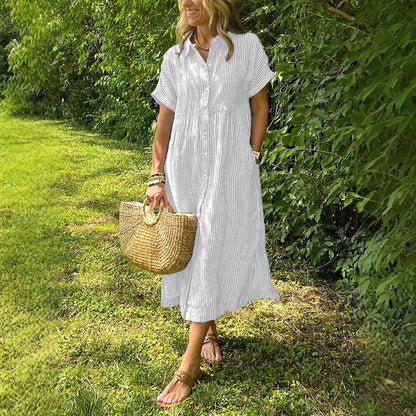 Valentina Rossi Linear Grace Midi Dress