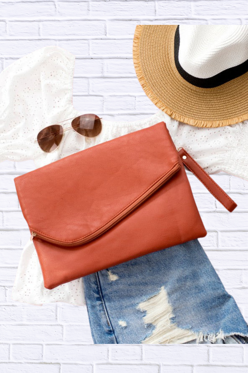 Foldover Envelope Clutch