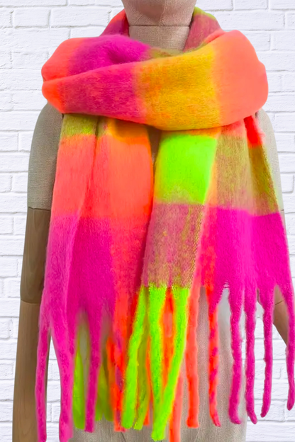Neon Winter Scarf