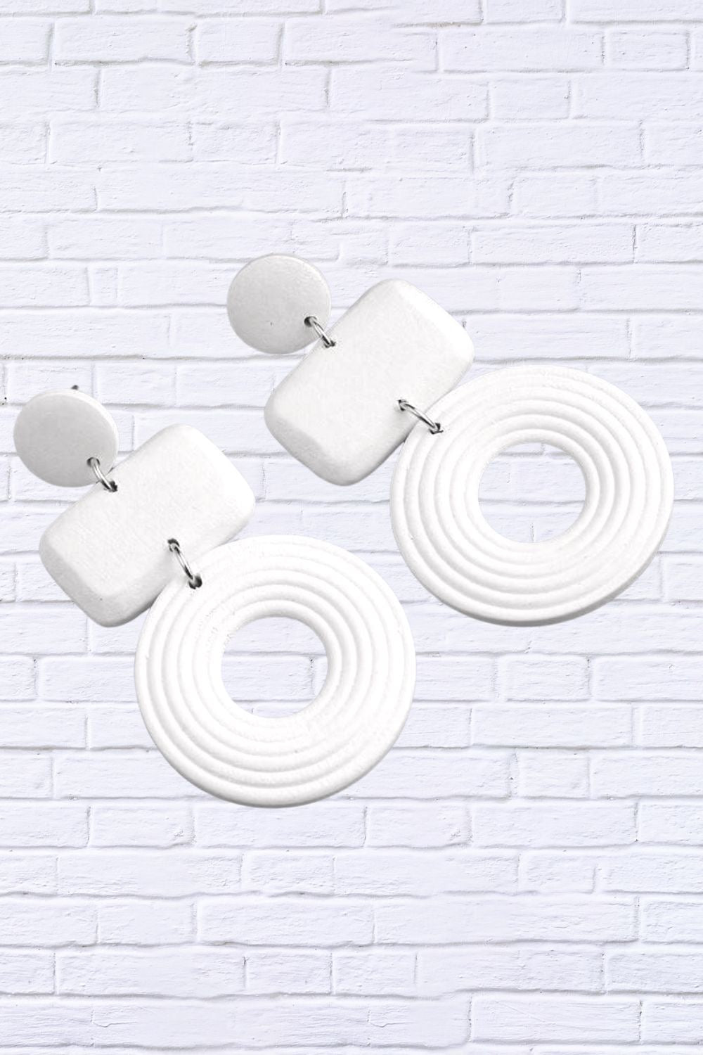 Geometric Dangle Earrings