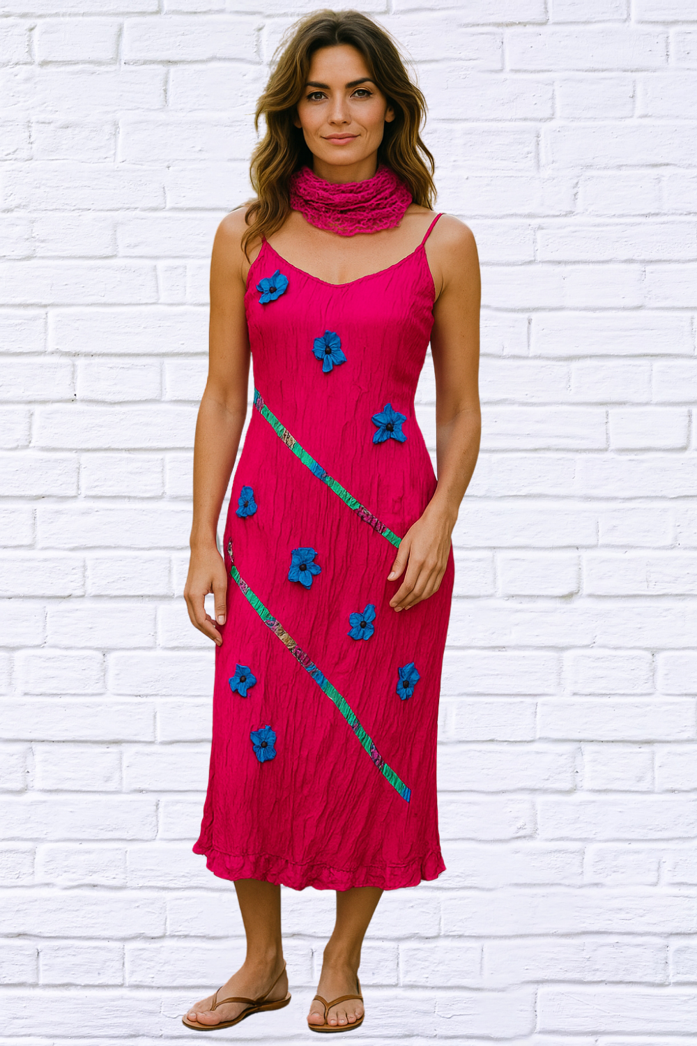 Sibella Crushed Dress