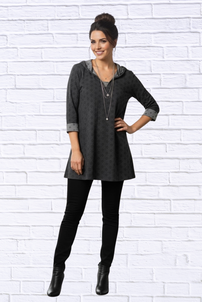 🖤 Kozan Textured Tunic Top