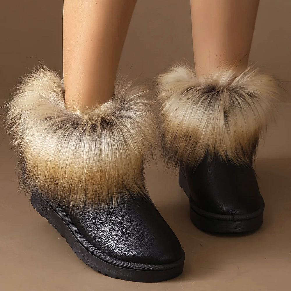 Elegance Luxe Fur Boots