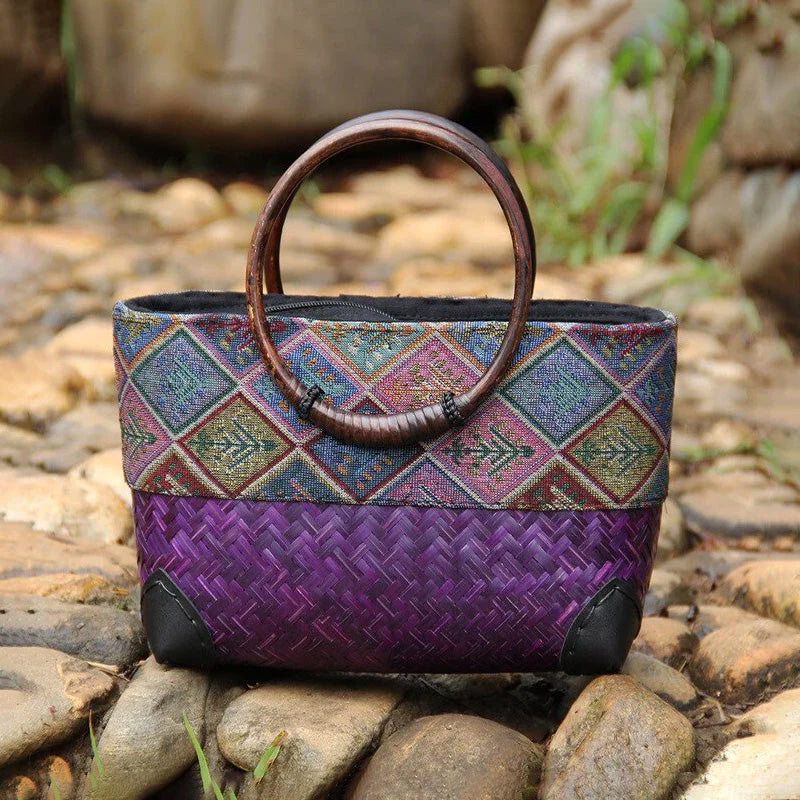 Elise Leroy Boho Woven Bag