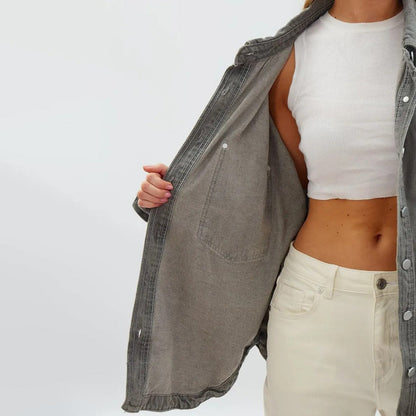 Veste en jean classique Elise Leroy