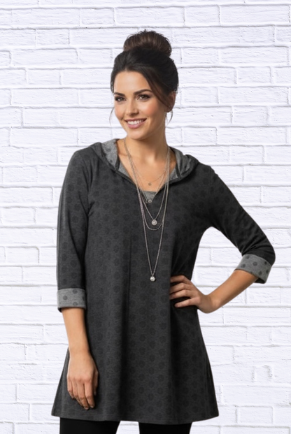 🖤 Kozan Textured Tunic Top