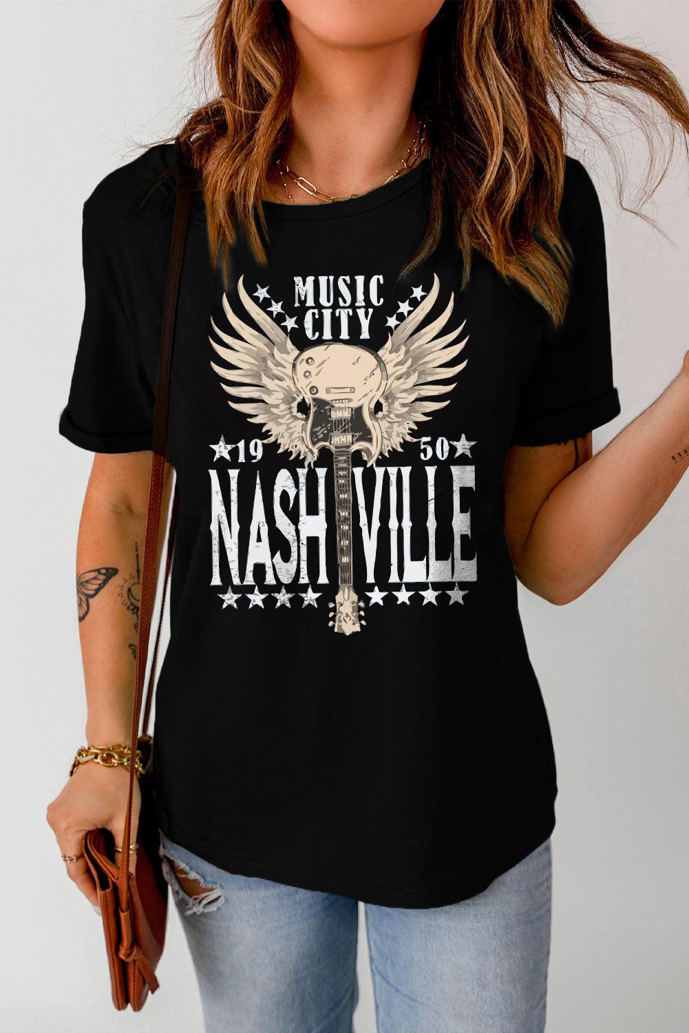 Blue Zone Planet | Graphic Cuffed Sleeve T-Shirt