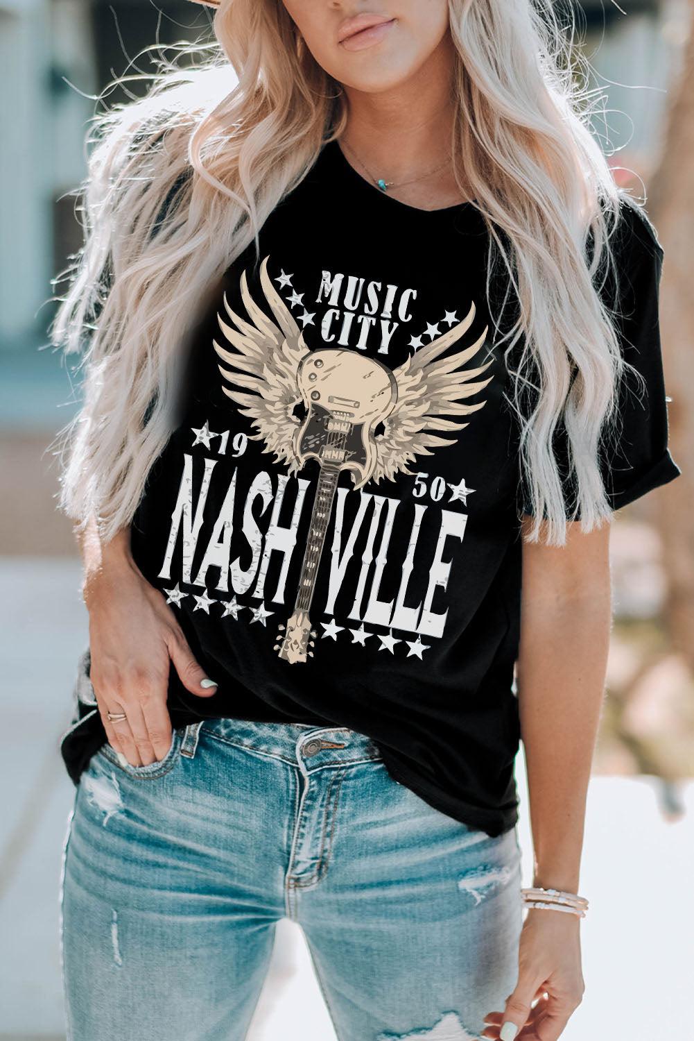 Blue Zone Planet | Graphic Cuffed Sleeve T-Shirt