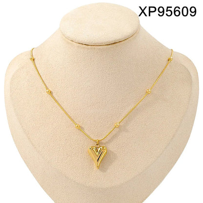 18K Gold Plated Pendant Chain Necklace