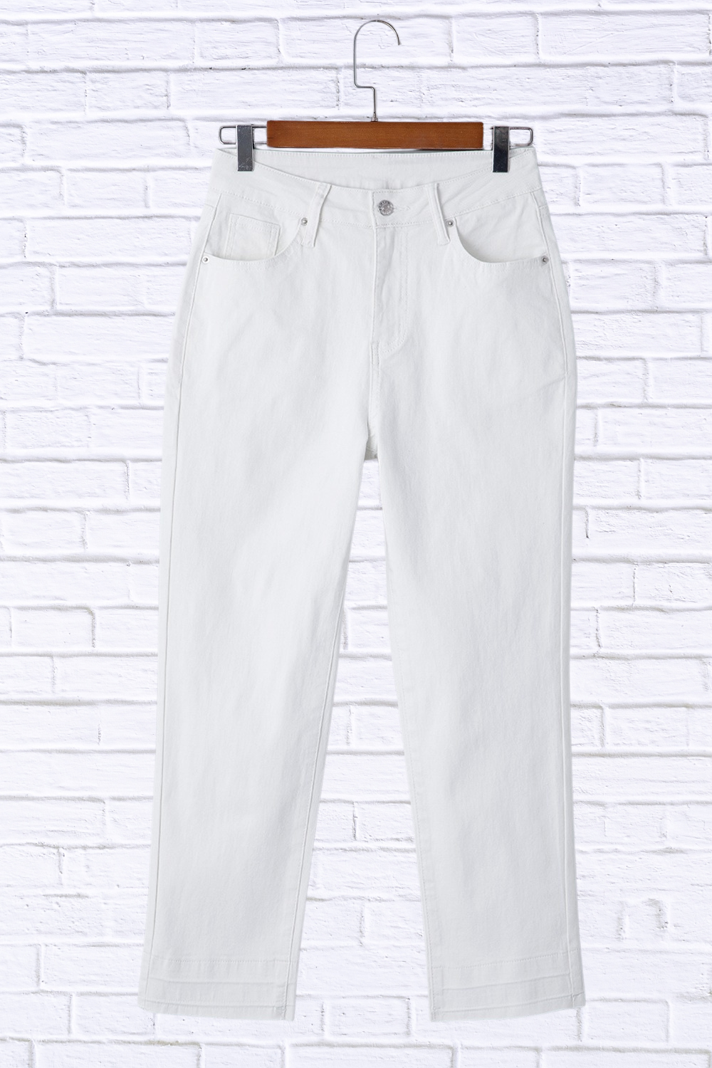 High-Waisted Straight Leg Jeans for Women | Flattering Classic Denim