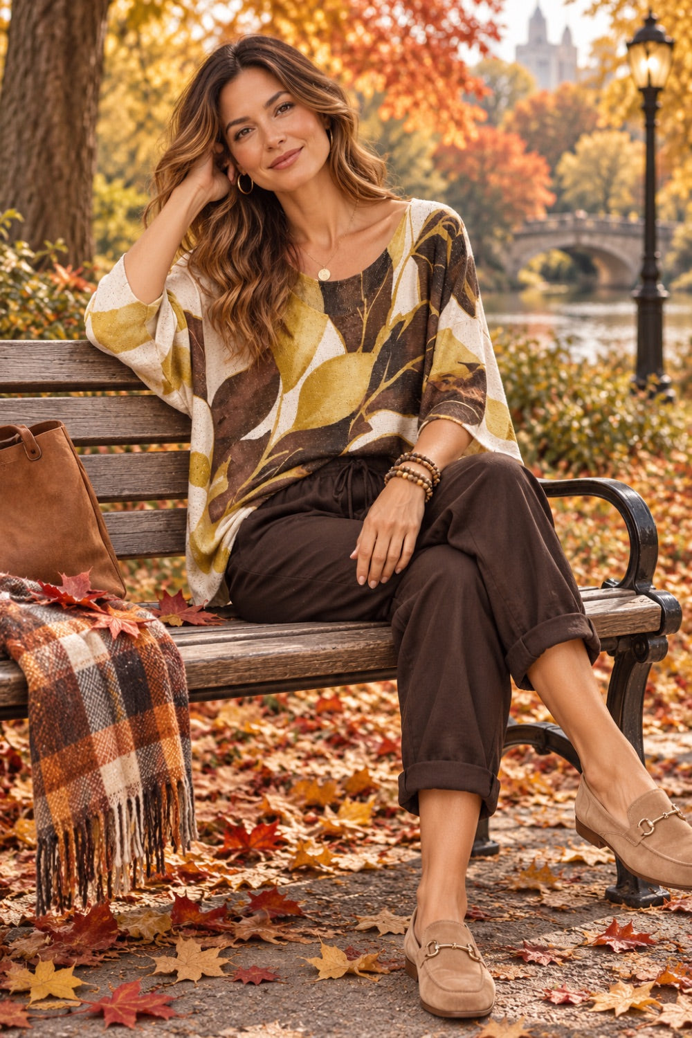 Relaxed Drawstring Pants with Pockets