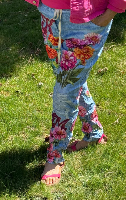 Floral Printed Pants Outfit 🌸 Comfortable & Stylish WomensFashion