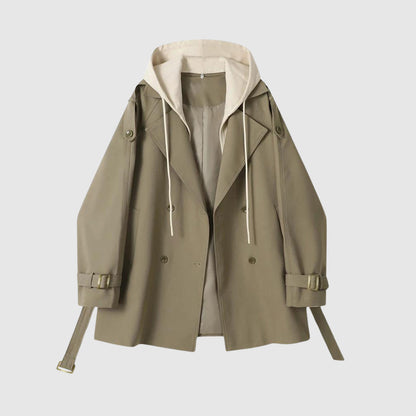 Luxe Flow Trench Coat by Valentina Rossi