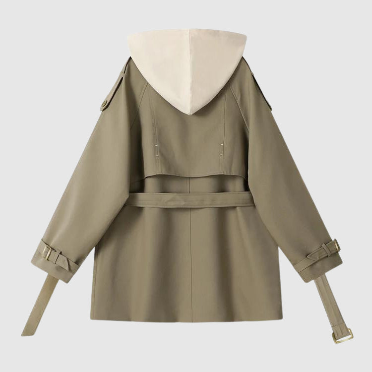 Luxe Flow Trench Coat by Valentina Rossi