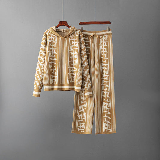 Maze Luxe Knitted 2-Piece Set