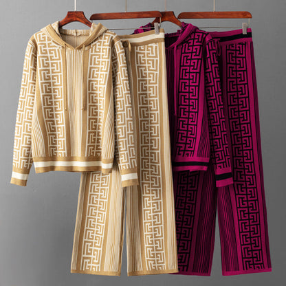 Maze Luxe Knitted 2-Piece Set