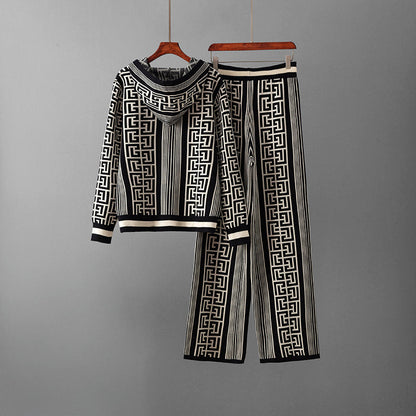 Maze Luxe Knitted 2-Piece Set