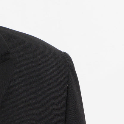 Denim Splicing Slim Blazer