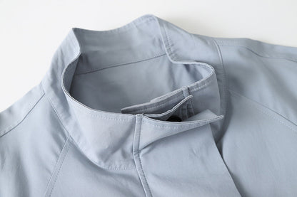 Graceful Draping Long Coat