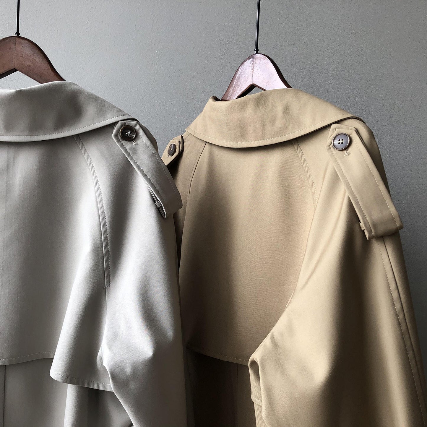 Elegant Loose-Fit Trench Coat