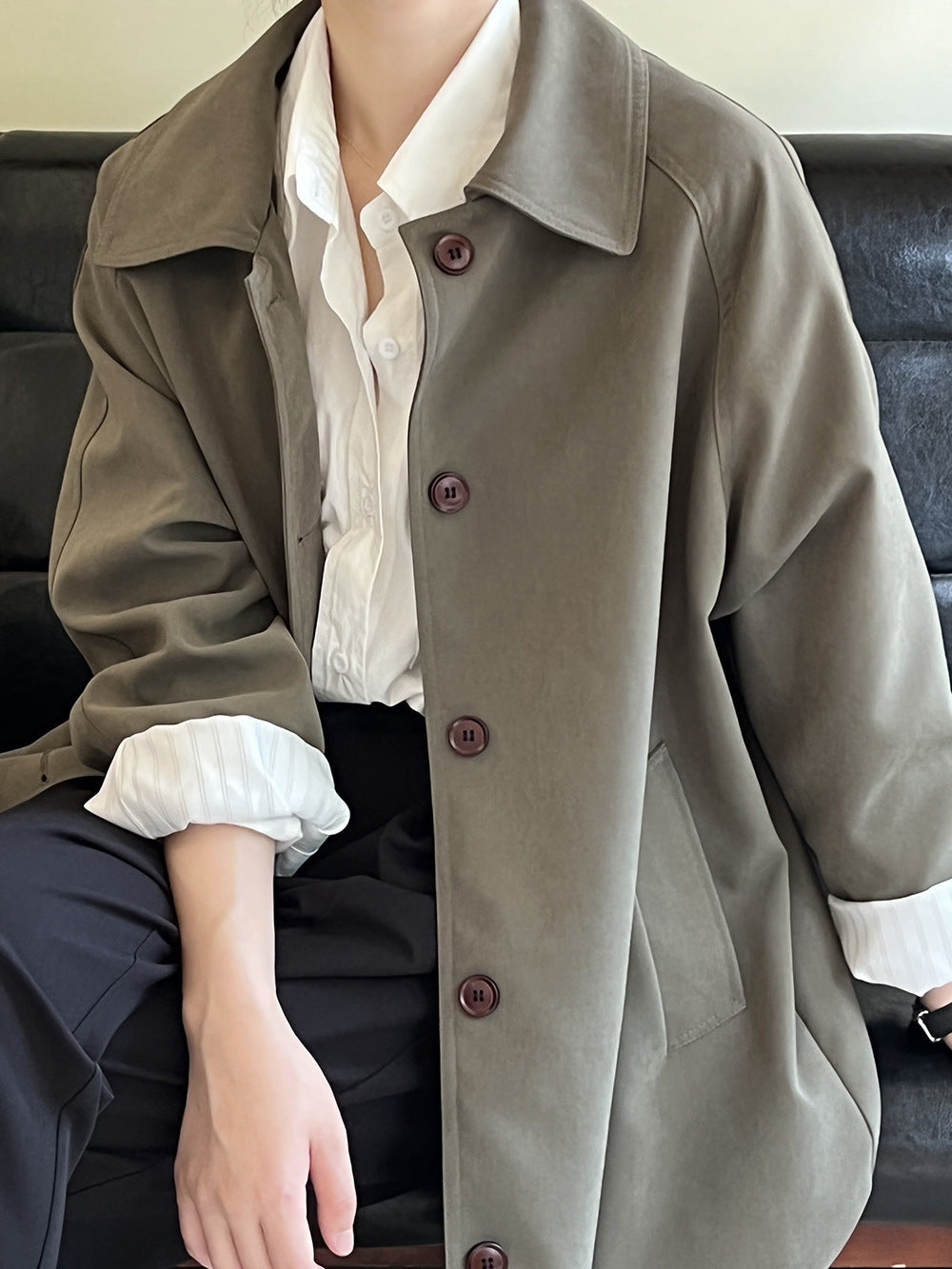 Casual Loose Long Coat