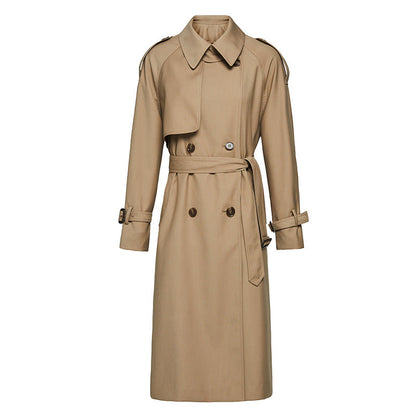 Double Breasted Loose Trench Coat