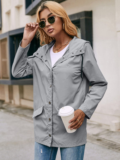 Waterproof Hooded Raincoat