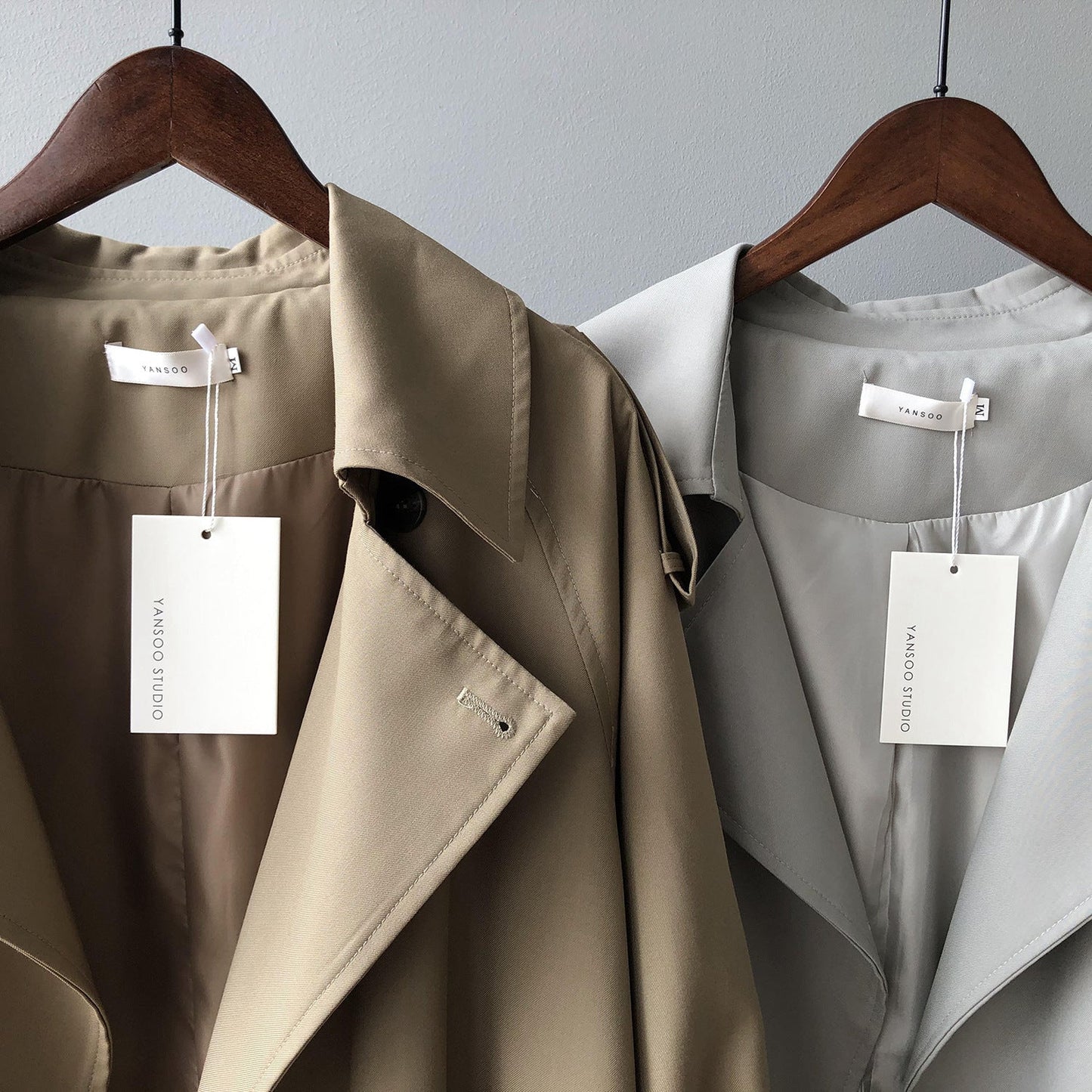 Elegant Loose-Fit Trench Coat