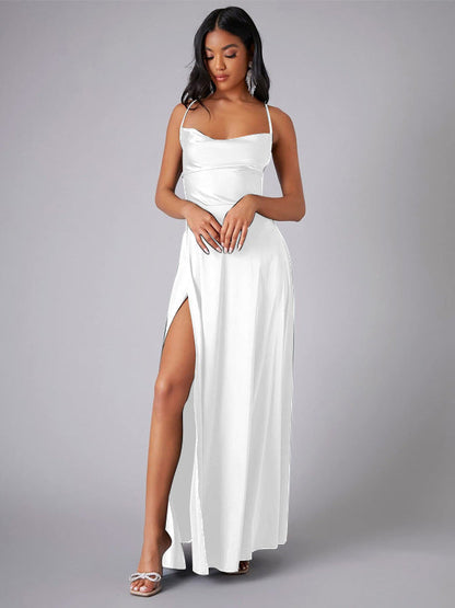Solid Sexy Special Occasion Dress