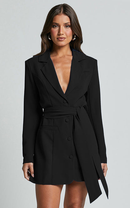 Slim Fit Top Long Sleeve Mid Length Coat